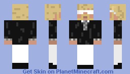 Suited up gentleman with ruffled beard Minecraft Skin